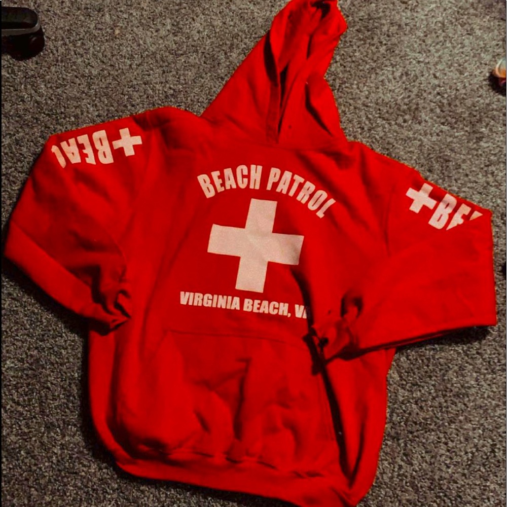 Beach patrol hoodie